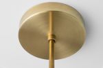 Sputnik Chandelier Gold Black - Model No. 6652 | Chandeliers by Peared Creation. Item composed of brass