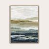 Moving Horizons Art Print - Layered Abstract Landscape | Prints in Paintings by Lara Eckerman Art