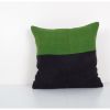 Pillowcase Made from an Wool Anatolian Kilim Cover, Square K | Cushion in Pillows by Vintage Pillows Store