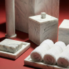 Marble Bathroom Set | Toiletry in Storage by Rikan