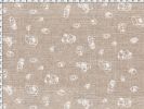 Polygonal: Chalk, Charcoal | Fabric in Linens & Bedding by Philomela Textiles & Wallpaper. Item made of canvas