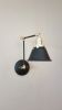 Kitchen Shelves Adjustable Wall Light - Industrial Sconce | Sconces by Retro Steam Works. Item made of metal works with mid century modern & industrial style