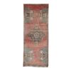 Distressed Turkish Small Rug - Set of Two 1'6" X 3'7" | Area Rug in Rugs by Vintage Pillows Store. Item made of cotton & fiber