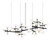 Alan Mizrahi IQ8285 Nebula Zig Zag | Chandeliers by Alan Mizrahi Lighting Design