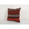 Turkish Kilim Pillow Case, Handmade Decorative Throw Pillow | Cushion in Pillows by Vintage Pillows Store. Item composed of cotton