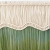 Extra Large Macrame Wall Hanging - "Deep Lake" | Wall Hangings by Rianne Aarts / Teddy and Wool Studio. Item made of fiber
