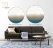 Circular Fiber Art Collection - AURORA | Wall Hangings by Rianne Aarts / Teddy and Wool Studio. Item made of fiber