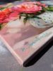Pink Peonies in vase oil painting original on canvas | Oil And Acrylic Painting in Paintings by Natart. Item made of canvas & synthetic compatible with contemporary style