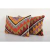 Vintage Diamond Farmhouse Bed Decor Cushion, Set 19th | Sham in Linens & Bedding by Vintage Pillows Store. Item composed of cotton