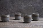 Espresso cups "Minimalist" | Drinkware by Laima Ceramics. Item made of stoneware