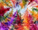 Love Is In The Air, Watercolor on Arches paper | Watercolor Painting in Paintings by Checa Art. Item composed of paper