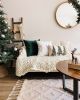 Noel Lumbar Pillow Cover | Pillows by Busa Designs