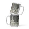 Coffee Mug - Crystal Memory - Still Life Monochrome Drawing | Work by Eman's Gallery