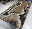 Living Smoke Epoxy River Dining Table, Kitchen Epoxy Table | Tables by LuxuryEpoxyFurniture