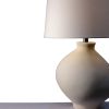 Krug Oval Table Lamp | Lamps by Home Blitz. Item made of cotton with ceramic works with contemporary & modern style