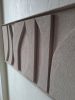 Modern 3D Plaster Painting: Sandy Beige Textured Wall Art | Wall Sculpture in Wall Hangings by Vaiva Art Atelier