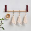 Hanging Dowel Kit [V'ed End] | Rack in Storage by Keyaiira | leather + fiber | Artist Studio in Santa Rosa. Item made of leather