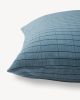 Grid Euro Sham - Blue | Pillow in Pillows by MINNA
