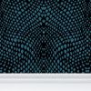 AEON Snake Skin Black Blue Green Wallpaper x Sean Martorana | Wall Treatments by Sean Martorana. Item made of paper