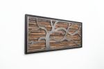 Windswept Tree | Wall Sculpture in Wall Hangings by Craig Forget. Item made of wood works with mid century modern & contemporary style