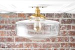 Schoolhouse Lighting - Model No. 2477 | Flush Mounts by Peared Creation. Item composed of brass