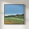 Cropped Fields | Oil And Acrylic Painting in Paintings by Sorelle Gallery