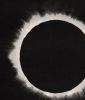 Large Celestial Eclipse Artwork, Solar Eclipse Art, Framed | Prints in Paintings by Capricorn Press. Item composed of paper in boho or minimalism style
