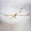 Stella Tribute | Flush Mounts by DESIGN FOR MACHA. Item composed of brass and glass