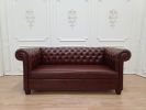 Noisettier, English Style , Dark Brown ,  Synthetic Leather | Couch in Couches & Sofas by Art De Vie Furniture