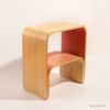 Handmade Colorful End Table: Modern Wood Nightstand | Tables by Spacecraft Furnishing