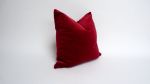 christmas pillow // dark red pillow case // Deep Red Velvet | Pillows by velvet + linen