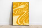 Jazzy Yellow Art Print | Prints by Britny Lizet. Item made of paper works with boho & contemporary style