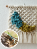 Bio-color I - Extra small wall hanging | Macrame Wall Hanging in Wall Hangings by Stephany Díaz Branada | Karün Store