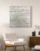 Twinkle Star 40"x 40" | Oil And Acrylic Painting in Paintings by Emeline Tate. Item made of canvas with synthetic