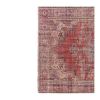 1960s Vintage Distressed Turkish Rug 5'12'' X 9'1'' | Area Rug in Rugs by Vintage Pillows Store