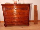 Hand-carved Solid Oak Chest | Storage by VANDENHEEDE FURNITURE-ART-DESIGN. Item composed of oak wood in contemporary or art deco style