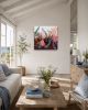 Silver Dollar Eucalyptus Vintage | Oil And Acrylic Painting in Paintings by Meredith H. Item composed of canvas in boho or contemporary style
