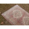 1930s Vintage Pastel Handknotted Turkish Oushak Rug | Area Rug in Rugs by Vintage Pillows Store. Item composed of cotton & fiber