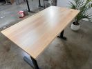 Hardwood Slab Desktop - Natural Maple | Tables by ROMI. Item made of maple wood compatible with minimalism and mid century modern style