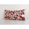 Tashkent Suzani Animal Bench Pillow Case Made from a 19th Ce | Cushion in Pillows by Vintage Pillows Store