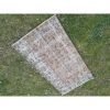 Front of Kitchen Sink Rug Hand Made Faded Mini Rug | Small Rug in Rugs by Vintage Pillows Store. Item composed of cotton & fiber