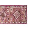 Decorative Oushak Turkish Runner With Geometric Design | Runner Rug in Rugs by Vintage Pillows Store. Item made of wool with fiber