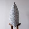 Blue & Light Grey Camo Pattern Wool Pillow 22x22 | Pillows by Vantage Design