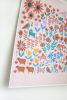 Folklore Peach Print | Prints by Leah Duncan. Item composed of paper in mid century modern or contemporary style