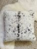 18” x 18” Shearling Sheepskin Pillow #6 | Cushion in Pillows by East Perry. Item made of fabric
