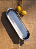 Nickel Long Trays Set of 2 | Serving Tray in Serveware by The Collective