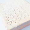Etched Hearts Painting | Mixed Media in Paintings by carrie song