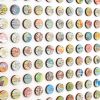 Two Hundred and Fifty Six World Map Dots Collage | Paintings by Amelia Coward