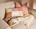 Patchwork Lumbar Pillow - Terracotta | Pillows by MINNA