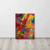 Canvas Print - In The Wine Glass - Geometric Abstract | Work by Eman's Gallery